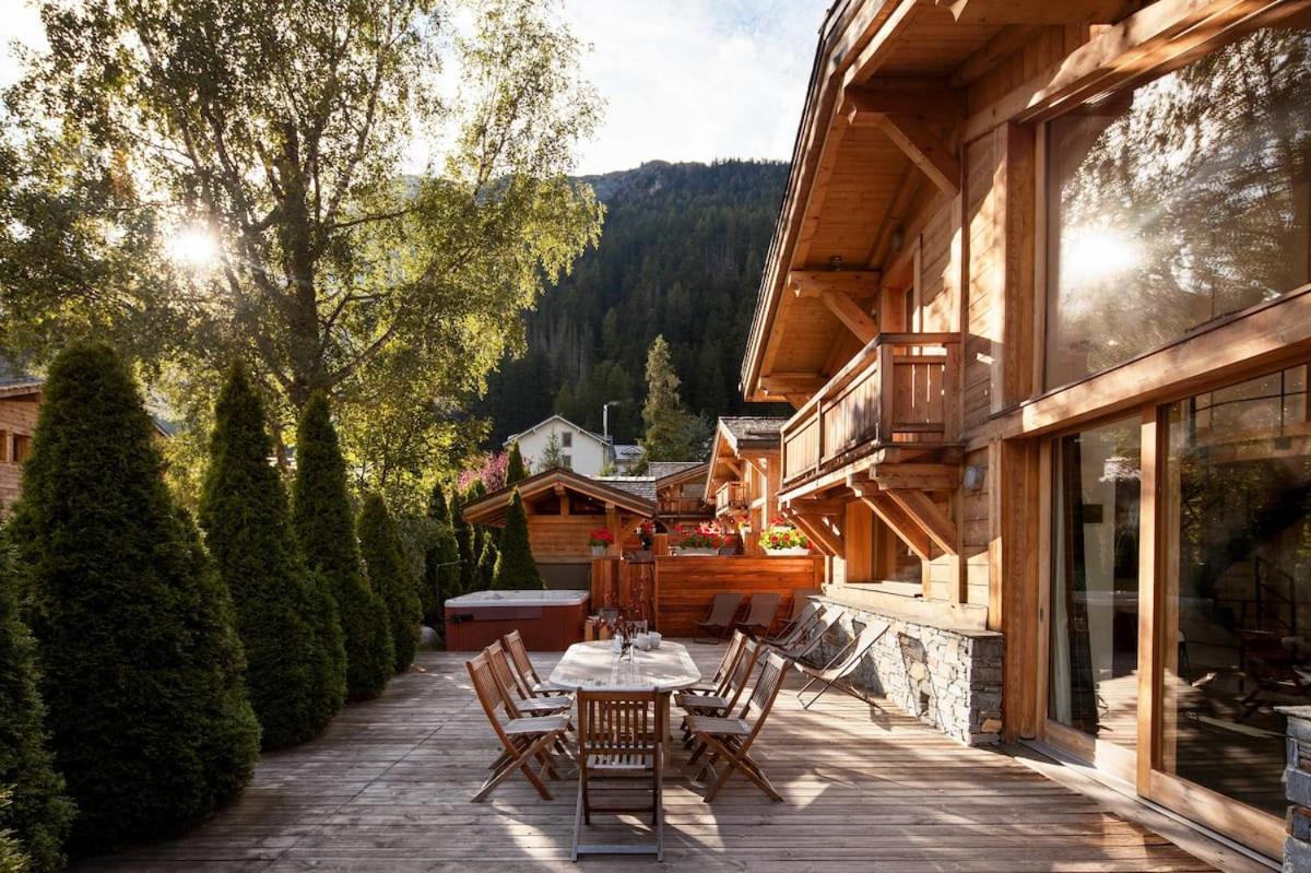 Les Rives d'Argentière Villa Chamonix Esterno foto