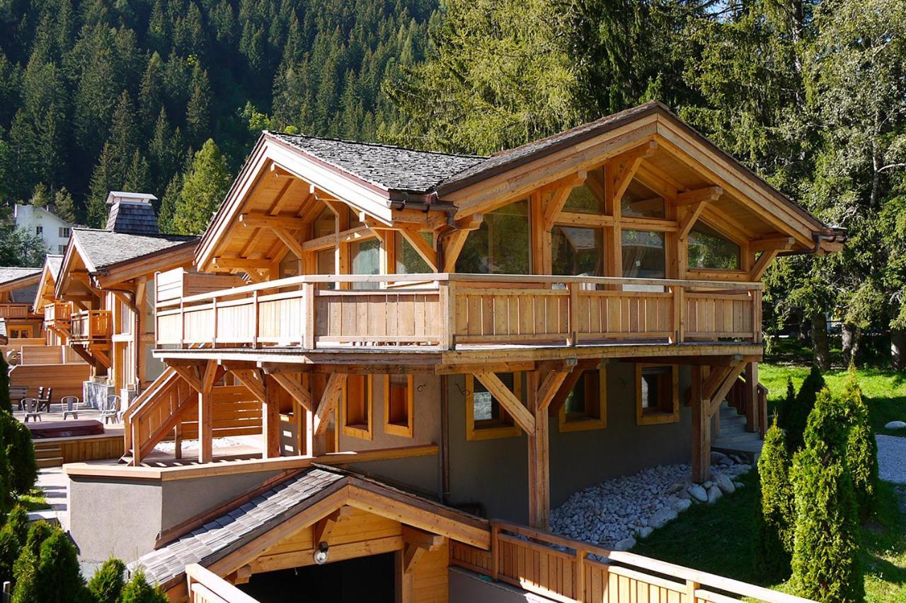 Villa Les Rives d'Argentière Chamonix Esterno foto